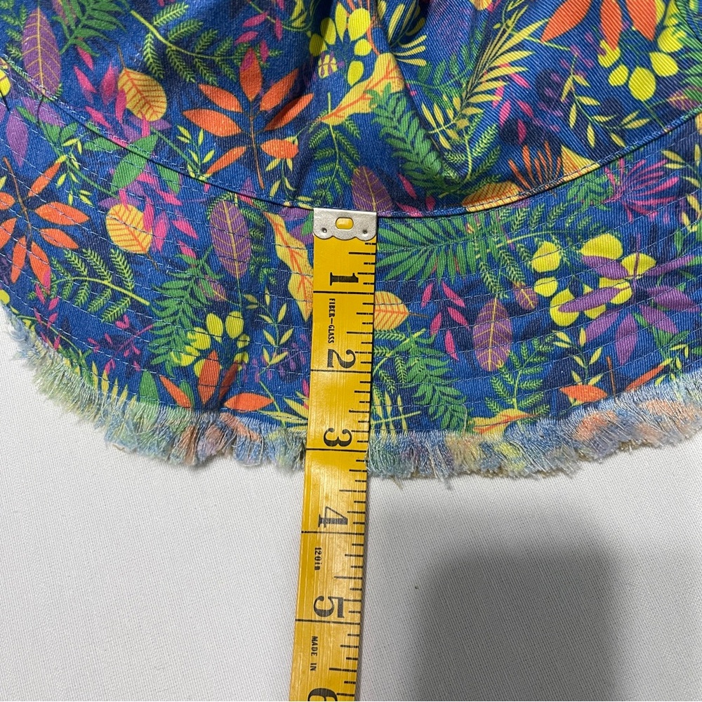 Little Brownie Reversible Tropical Cookies Climb With Courage Bucket Hat NWT - Picture 7 of 7